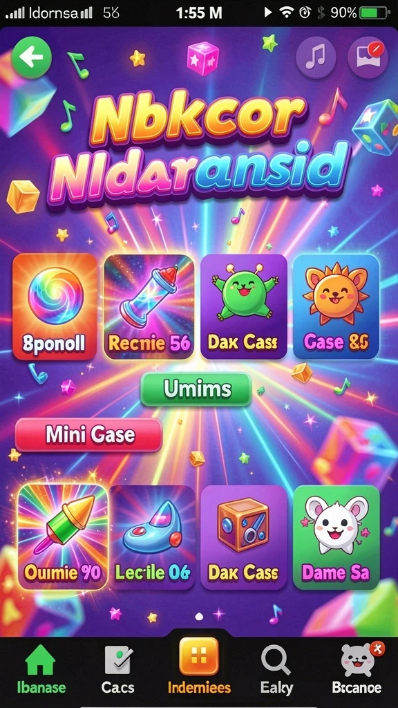 98spin - Tampilan antarmuka yang modern dan menarik.