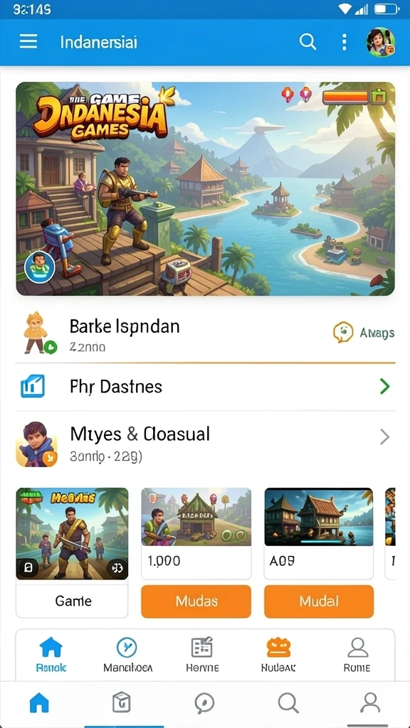 hokage77 - Screenshot aksi karakter ninja dalam pertempuran.