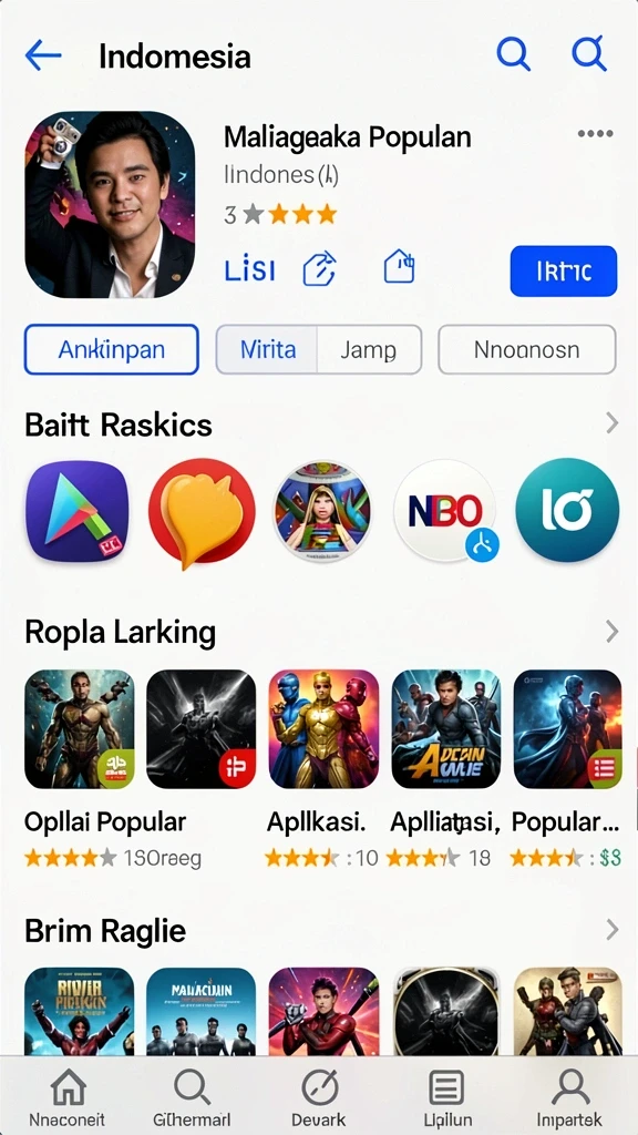 idpking - Tampilan antarmuka yang ramah pengguna dan modern.
