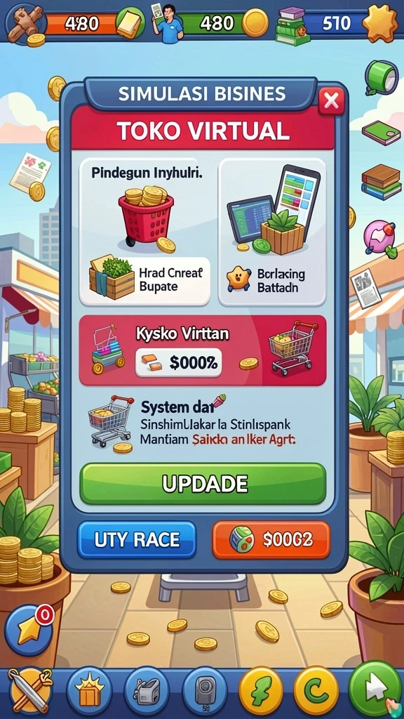 kingslot - Berbagai tema yang membuat permainan semakin seru.