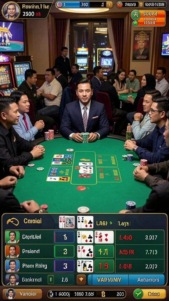 pisang123 - Karakter unik yang dapat dipilih.