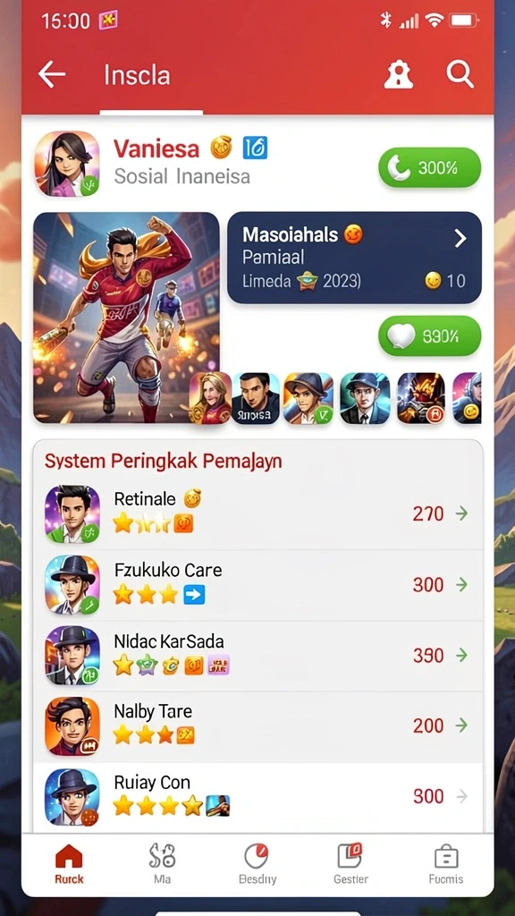 rr44 - Tangkapan layar menampilkan karakter utama dalam aksi.