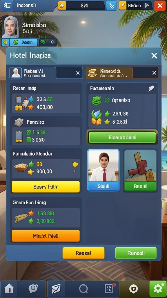 serurp - Tampilan antarmuka yang user-friendly dan intuitif.